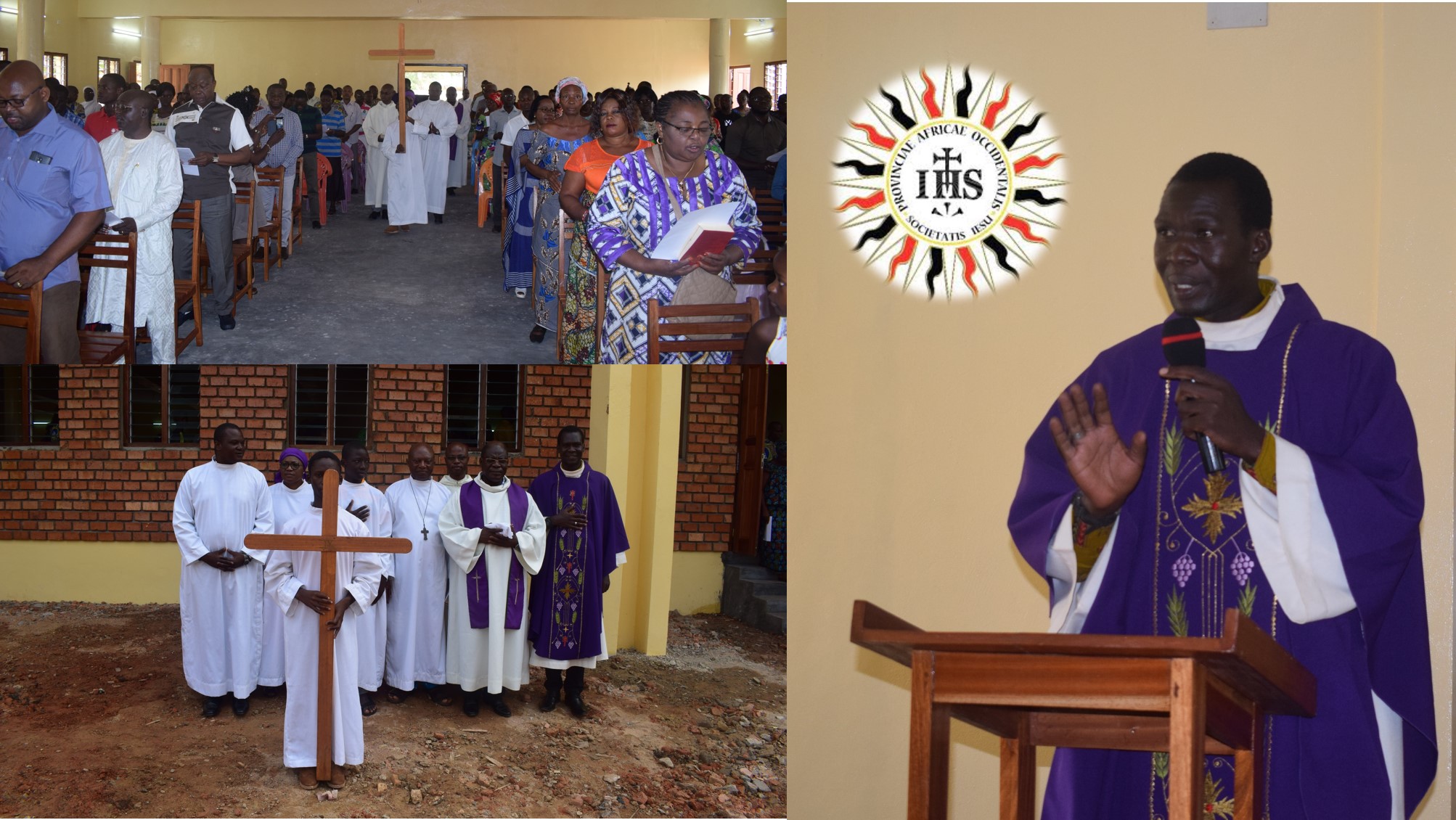 Bangui-Centrafrique Inauguration de la Chapelle au CCU